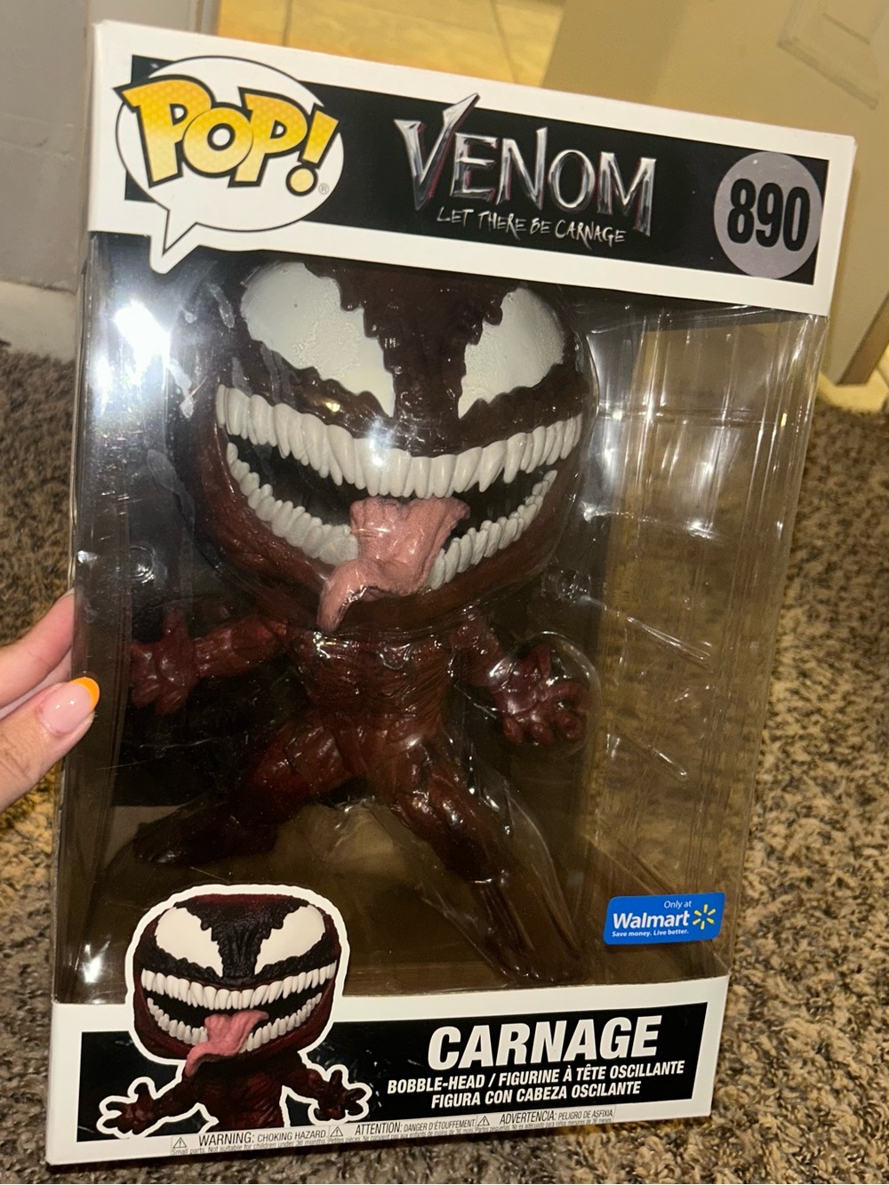 Venom Carnage Funko Pop 890
